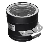 задвижка craft утепленная нерж (316/0,8/430/0,5) ф130/230 cerablanket черный