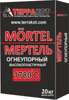 смесь кладочная огнеупорная "терракот" мертель (20 кг)