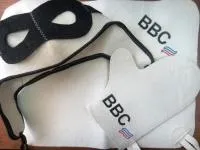 набор для бани и сауны "летчик- ввс" (3 предмета), белый, мск