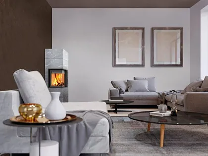 печь-камин tulikivi kelo nobile 1800 мм