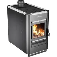 печь-камин ермак stoker садовый с варочной поверхностью, стекло