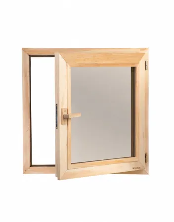 форточка для бани деревянная 0,4х0,4 м стекло бронза, ольха, woodson