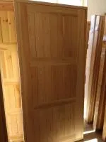 дверь деревянная, глухая, 200*80 см, большаков