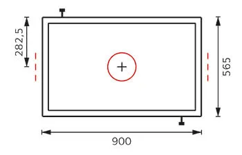 печь-камин tulikivi lamu grafia 1450 мм