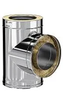 тройник craft 90° утепленный нержавеющий (316/0,5/304/0,5) ф130/230 по воде