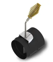 шибер тмф ф150 мм, 1,5мм, 08пс прямой, антрацит, экспортный (доцент, герма, яуза)