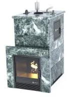 печь для бани изистим геленджик м2 premium в четырехс.кож.из змеевика вход слева закр.верх