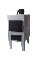 котел сибирь с конфоркой 8 квт (220в) твердотопливный (кво)