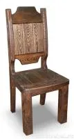 стул №8 (массив сосны, старение), палисандр, ирб