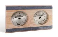 станция банная sawo 282-thrp, термометр с гигрометром, сосна, 250*115 мм