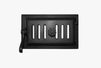 дверца fireway чугунная поддувальная (в102) 250-140 мм на петлях