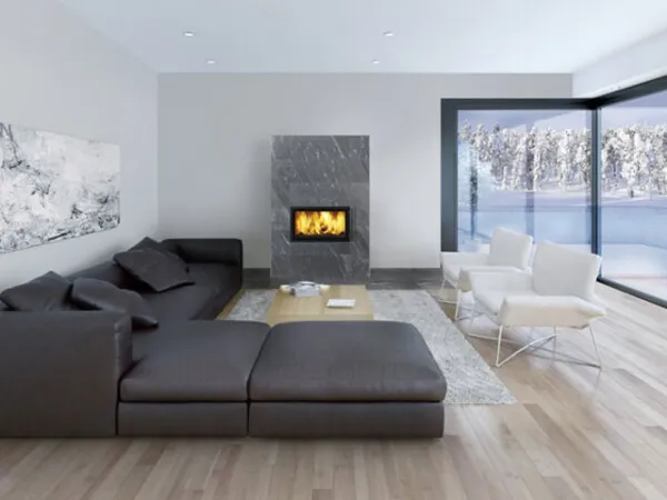 печь-камин tulikivi saramo trio classic 2100 мм 